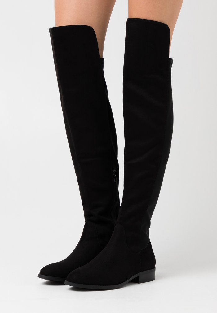 Bottes Anna Field Over the knee Noir Femme | SUM-3524622